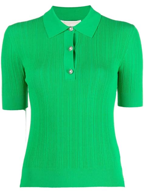 michael kors short sleeve polo|Michael Kors Textured Short Sleeve Polo .